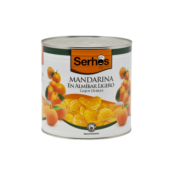 MANDARINA GAJOS ALM. LATA 3 KG P.E. 1,5 KG SERHOS