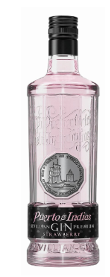 GIN PUERTO INDIAS FRESA 70CL 37.5º