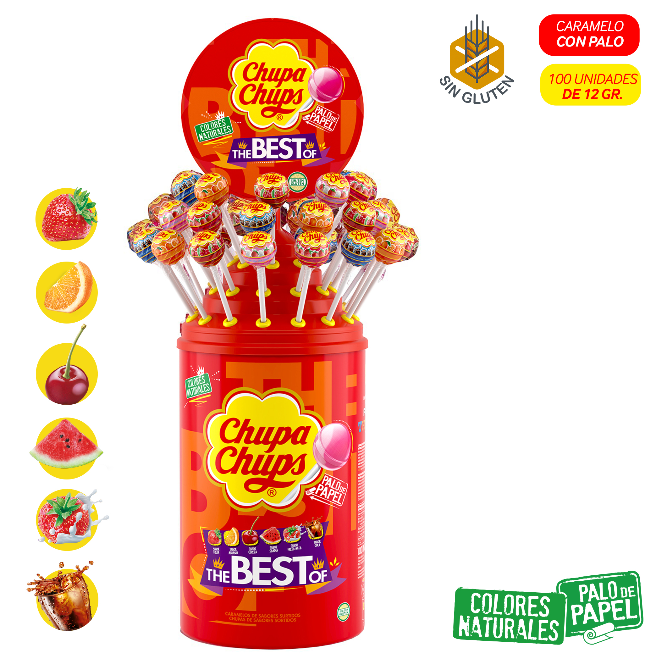 CHUPA CHUP BOTE 100U APROX