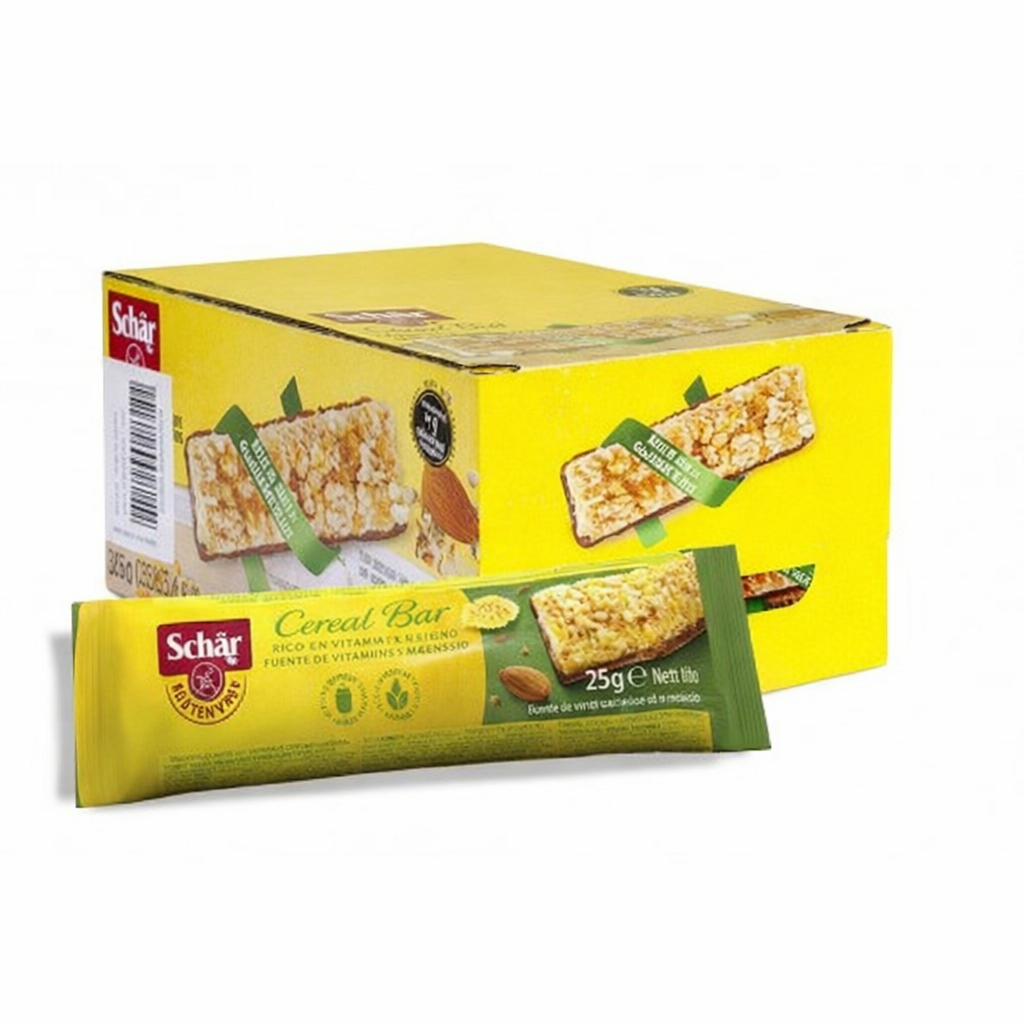BARRITA CEREALES S/GLUTEN 25 UD X 25 GR 
