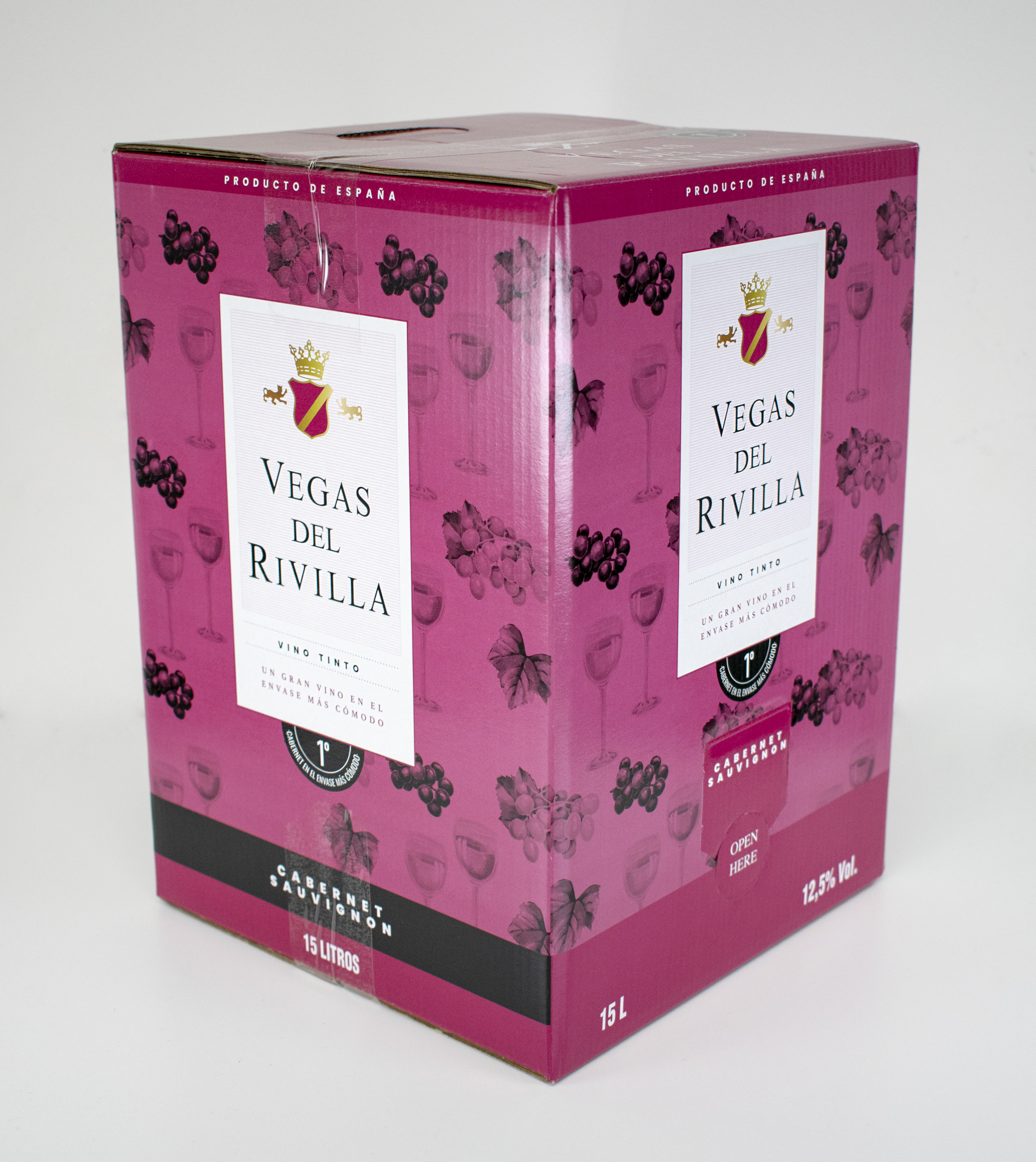 VINO TINTO BOX 15 L (CON GRIFO)