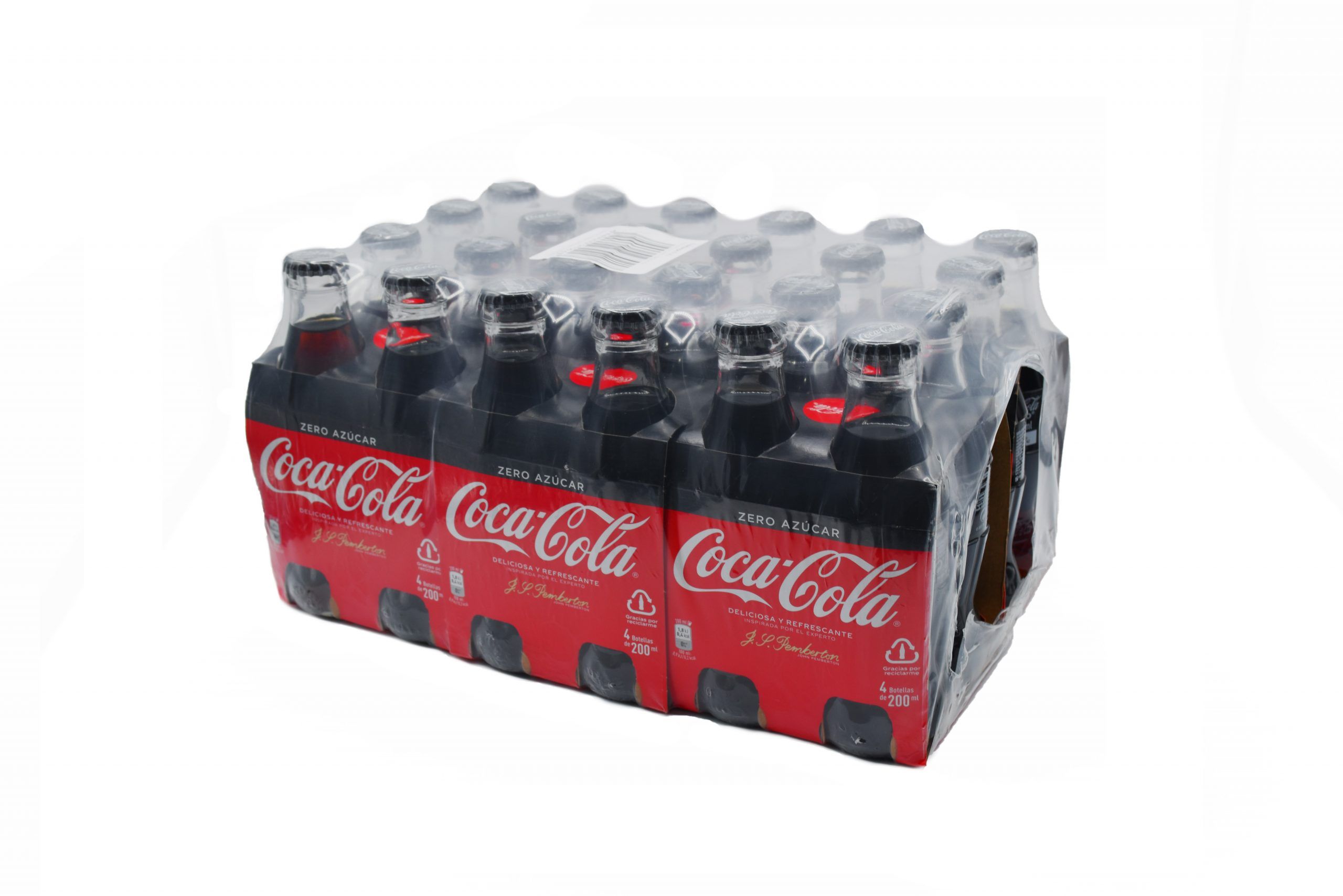 COCA COLA CERO 24 BOTELLIN X 200 ML 