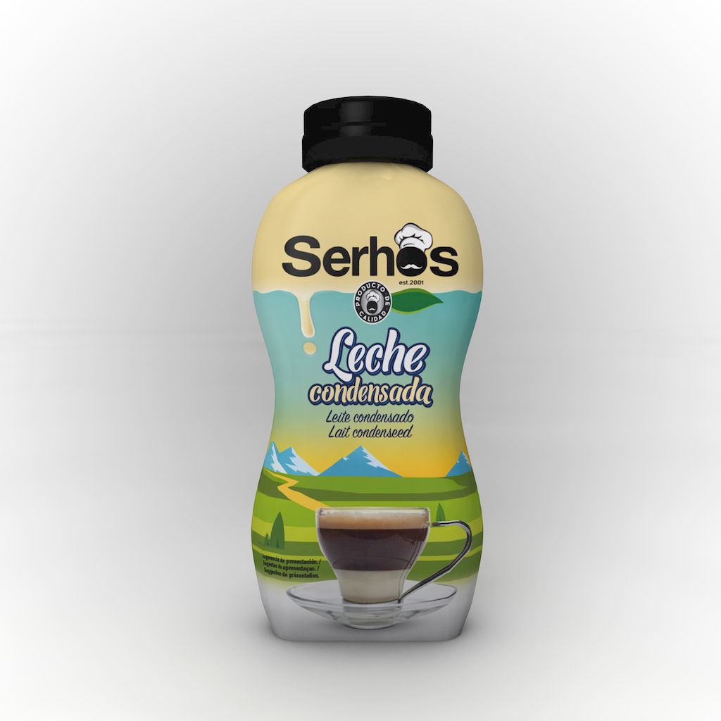 LECHE CONDENSADA 450 GR (DOSIFICADOR) SERHOS