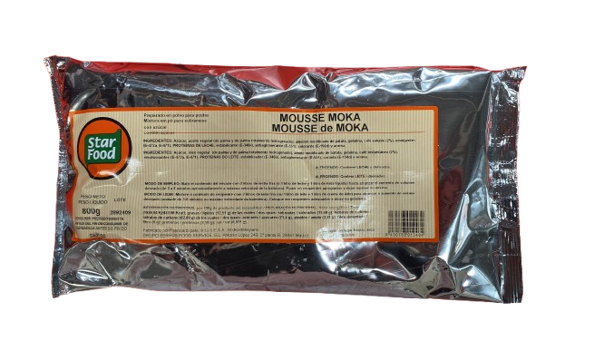 MOUSSE MOKA 60 RAC. 800 GR STAR FOOD