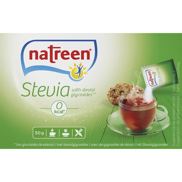 EDULCORANTE ESTEVIA (50 SOBRES) NATREEN