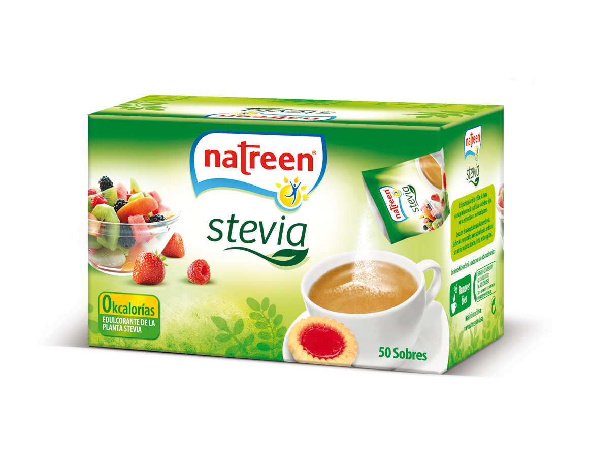 EDULCORANTE ESTEVIA (50 SOBRES) NATREEN