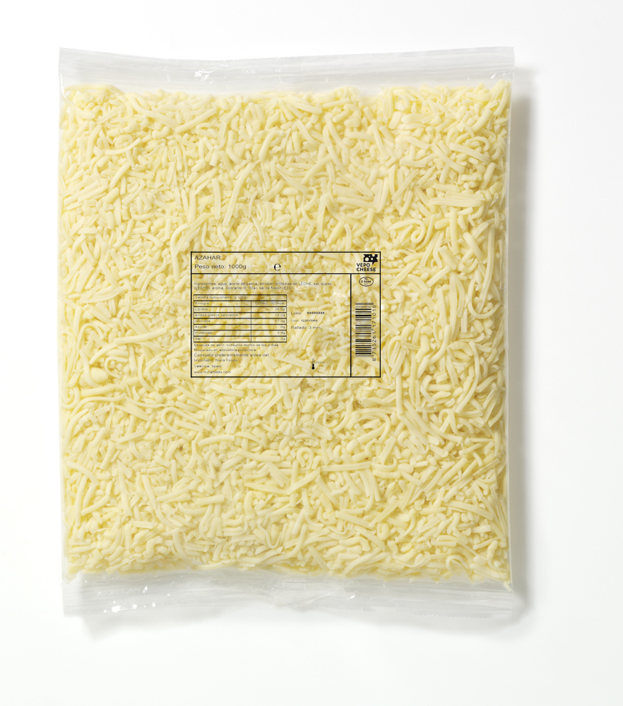 MOZZARELLA RALLADA TOPPING-AZAHAR 1 KG