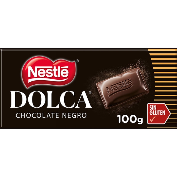 CHOCOLATE SIN LECHE 100 GR DOLCA