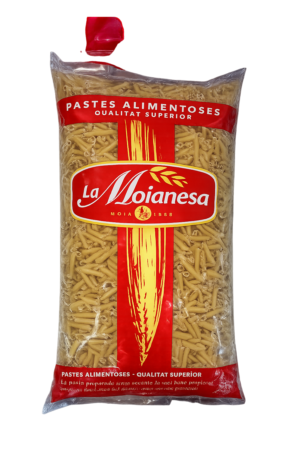 MACARRONES BOLSA 5 KG MOIANESA