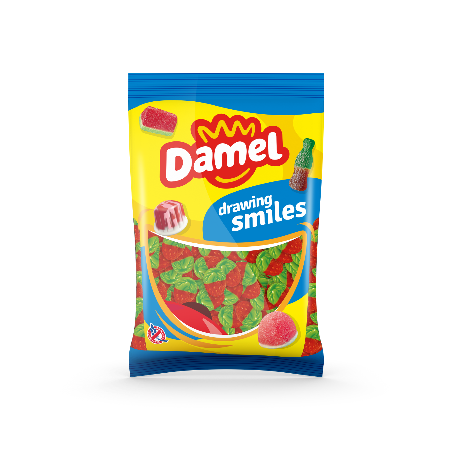 GOLOSINAS FRESA SALVAJES 1 KG