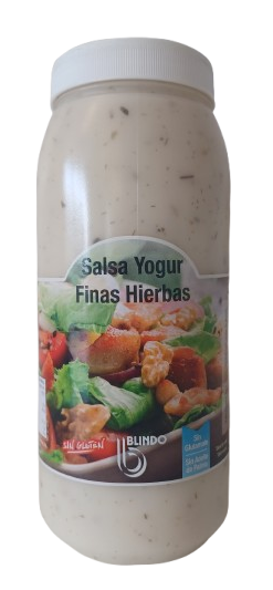 SALSA YOGUR FINAS HIERBAS BOTE 2.2 KG BL