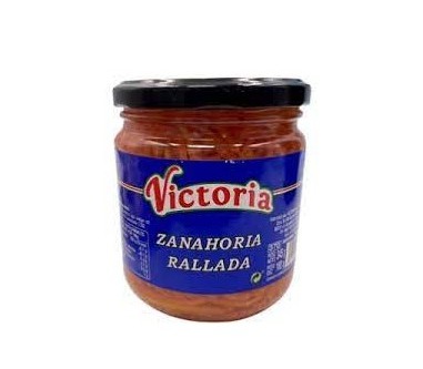 ZANAHORIA TIRAS CRISTAL FRASCO 720 GR P.E.660 GR 