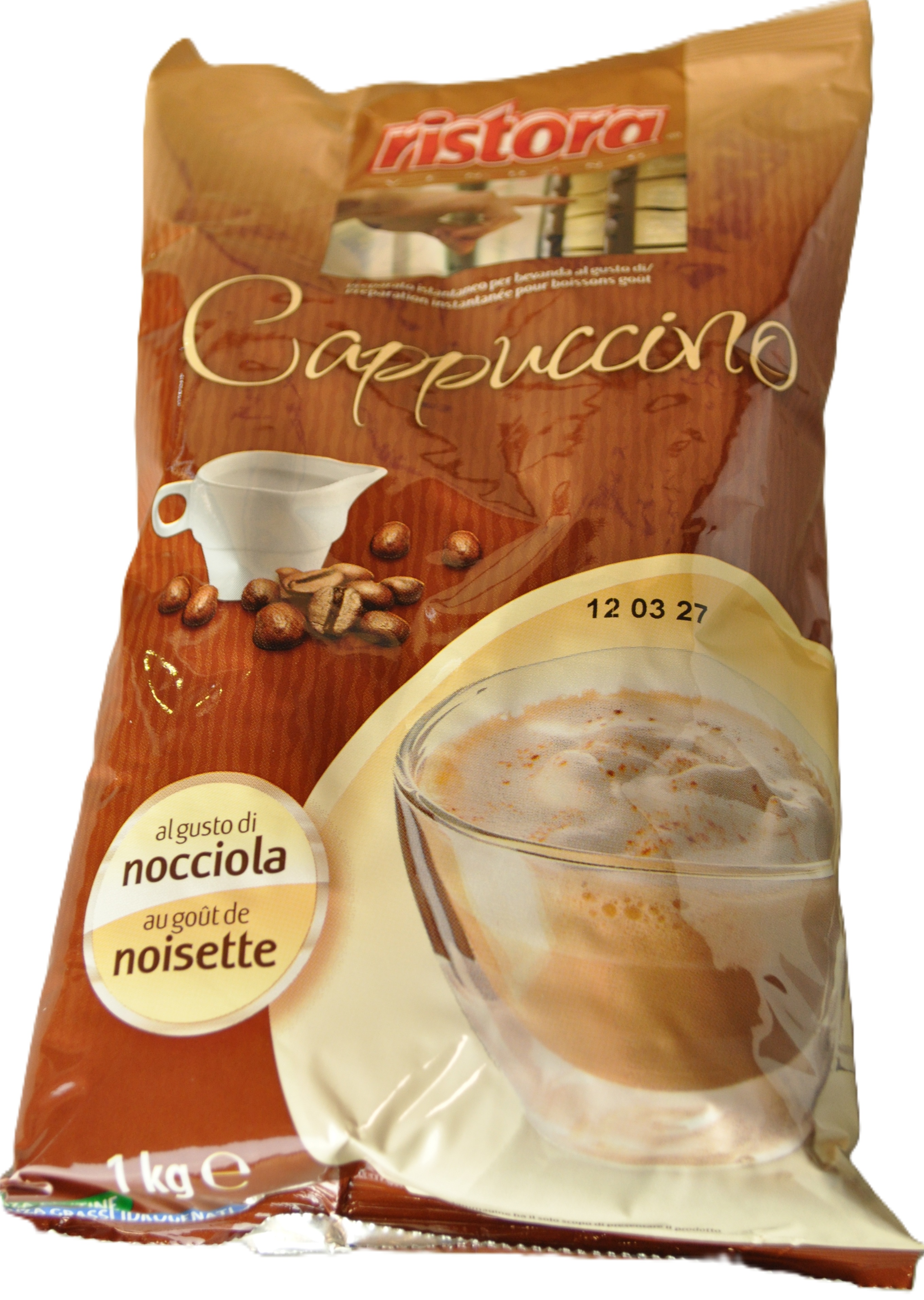 CAPUCCINO AVELLANA 1 KG.RISTORA