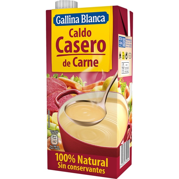 CALDO CARNE CONC.1 L GALLINA BLANCA