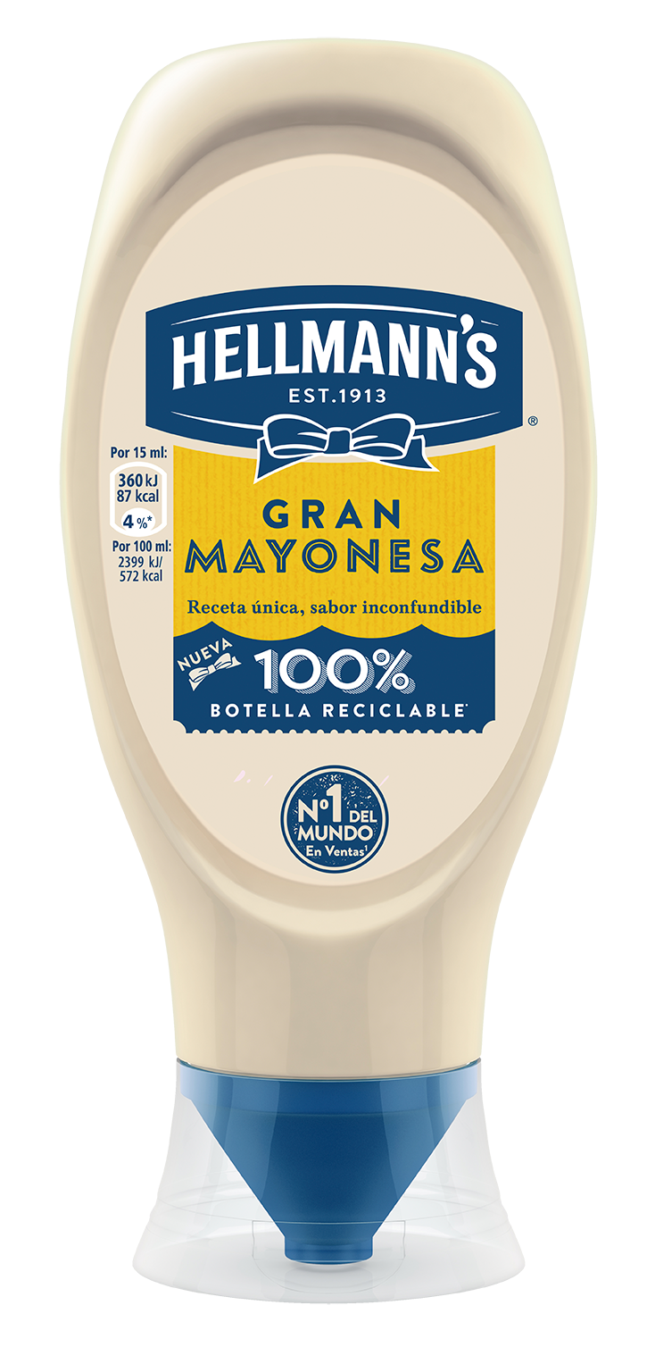 MAYONESA BOCABAJO 430 ML HELLMANN'S