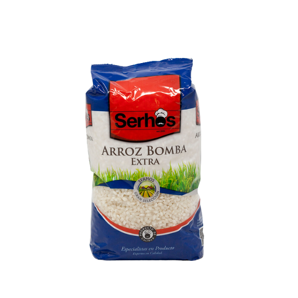 ARROZ BOMBA BOLSA 1KG SERHOS