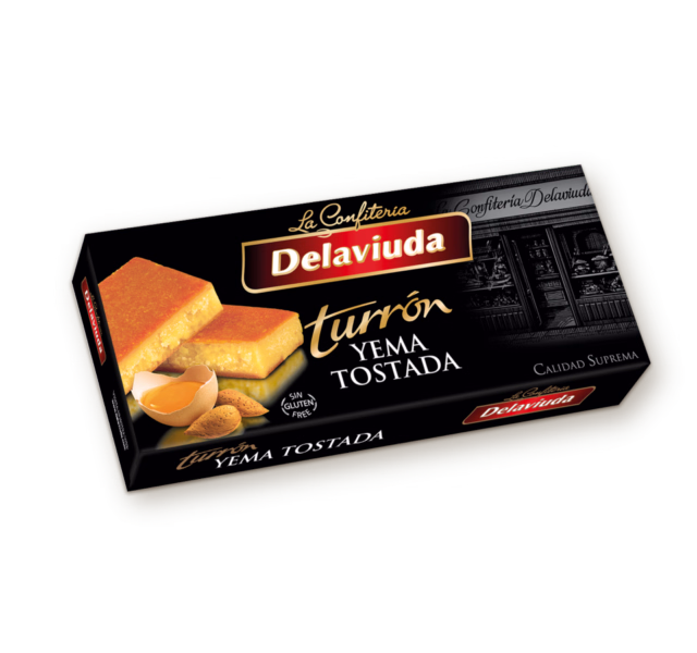 TURRON YEMA TOSTADA SUPREMA 200GR DELAVI