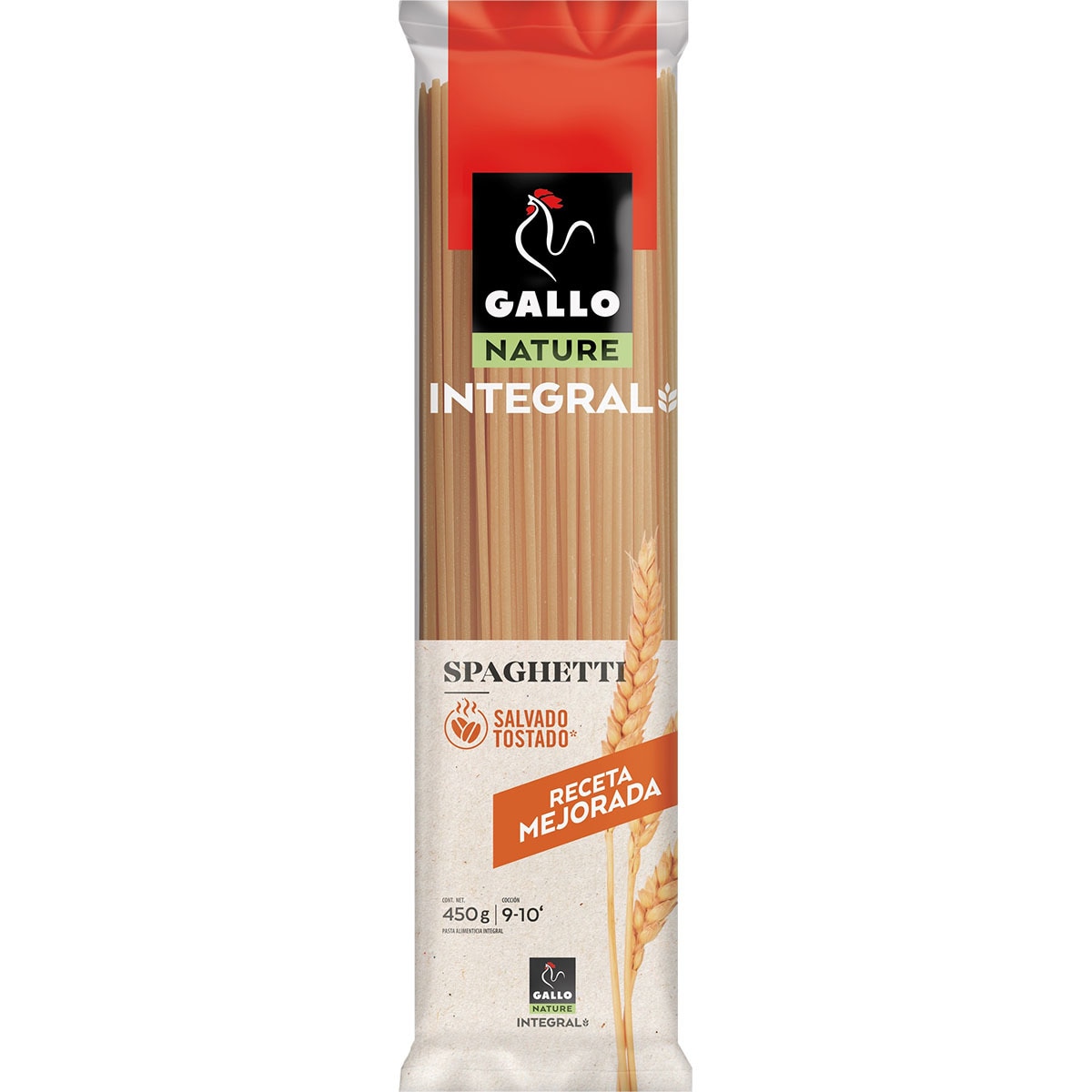 ESPAGUETIS INTEGRAL 450GR. GALLO