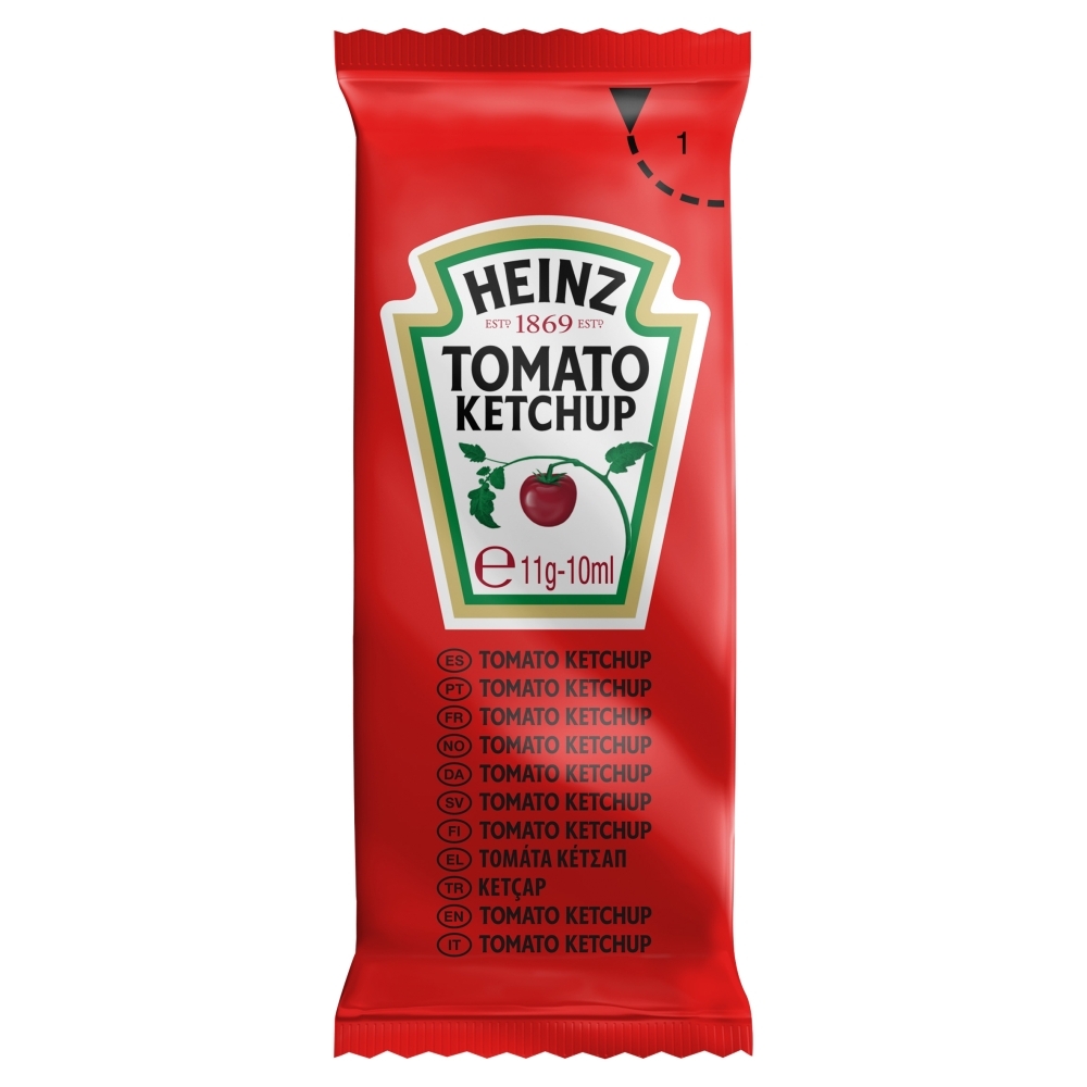 KETCHUP SOBRES 1200 U X 10 ML HEINZ