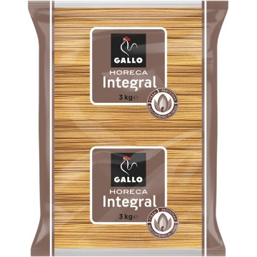 ESPAGUETIS INTEGRAL 3 KG GALLO