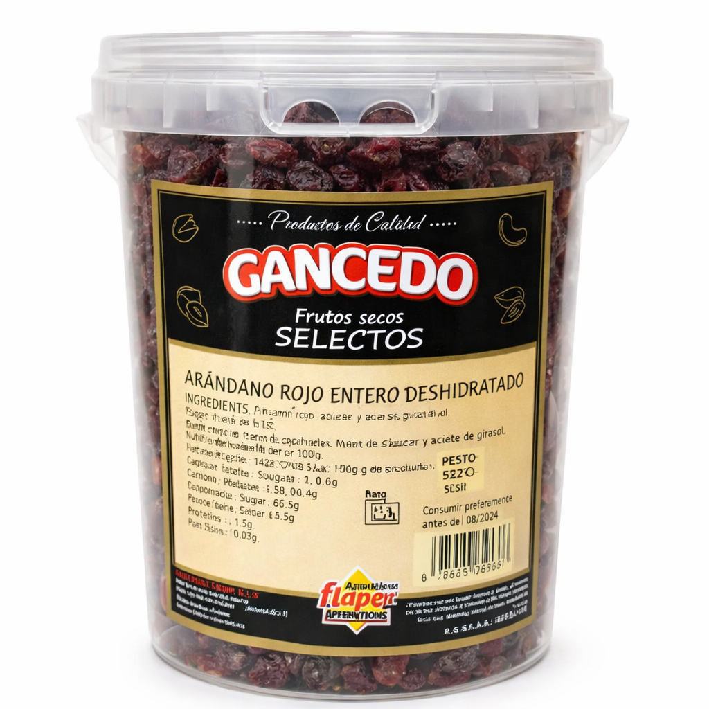 ARANDANOS ROJOS DESHIDRATADOS BOTE 1KG G