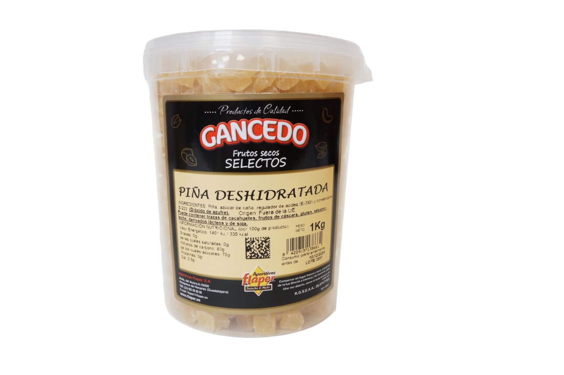 PIÑA DADOS DESHIDRATADA 1 KG