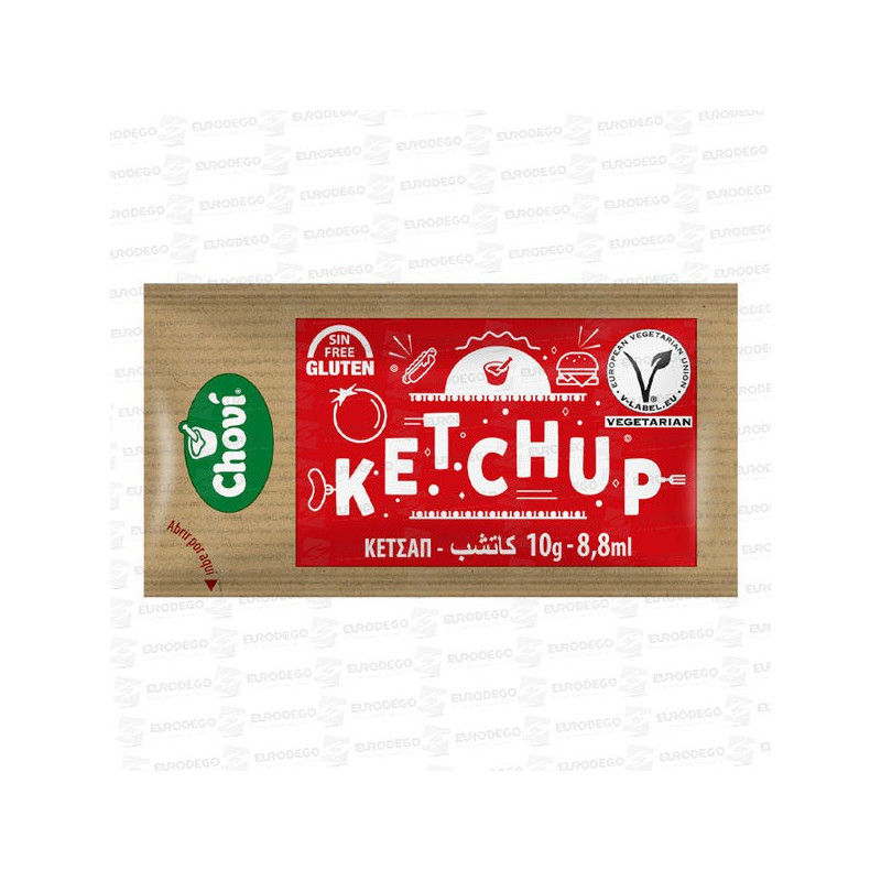 KETCHUP MONODOSIS PAPEL 252U 10 GR CHOVI