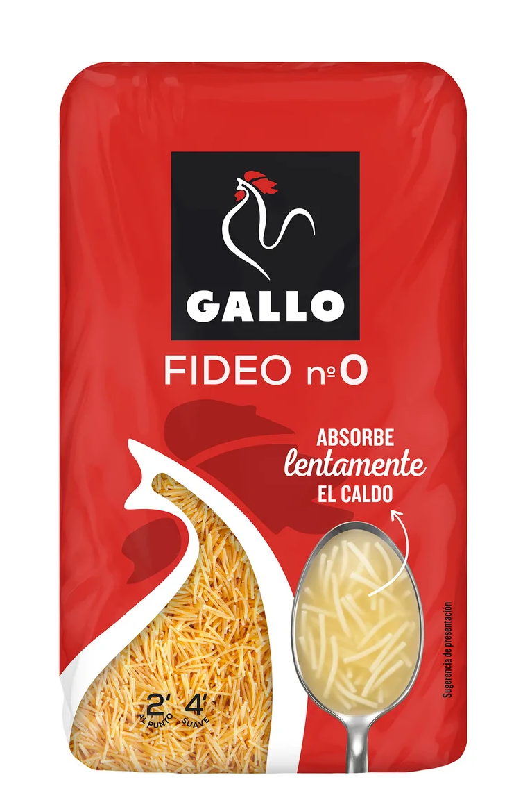 FIDEOS BOLSA 450G GALLO