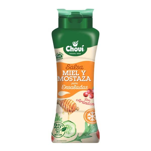 SALSA MOSTAZA Y MIEL 820 ML CHOVI
