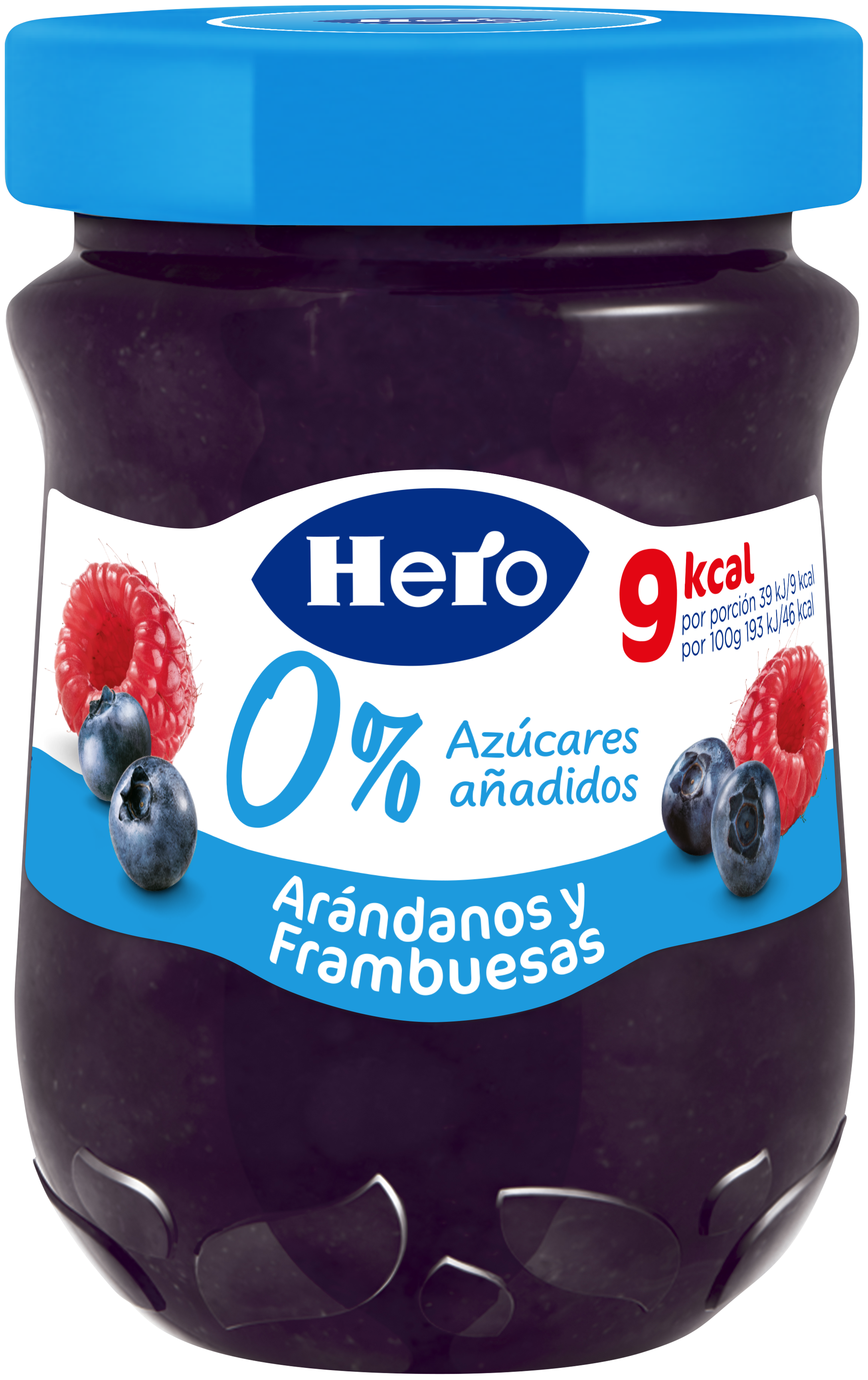 CONFITURA ARANDANOS Y FRAMBUESA DIET 280