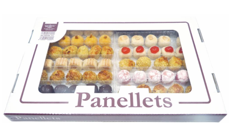 PANELLETS SURTIDO BANDEJA 1,80 KG MUSFI'S