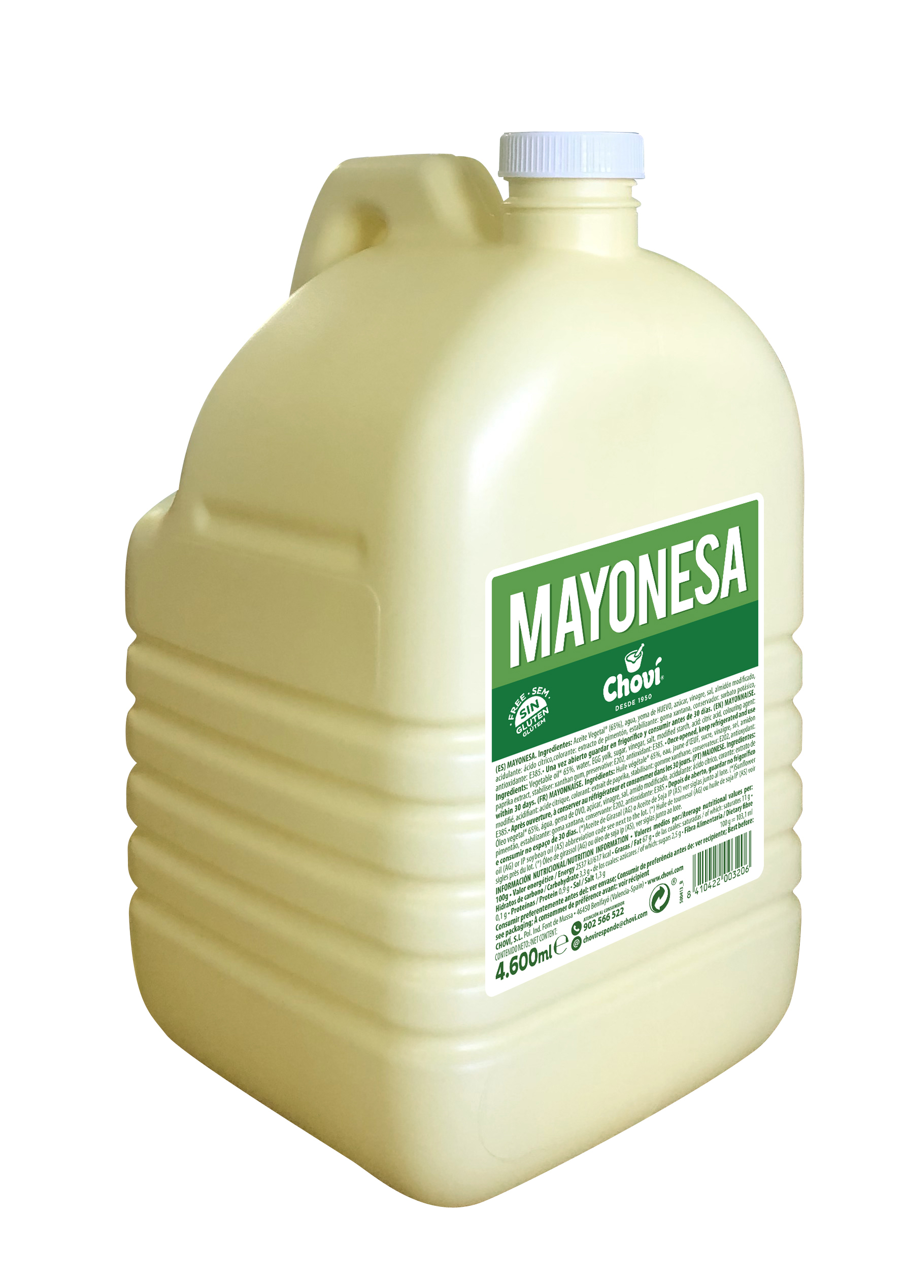 MAYONESA 4,60L CHOVI