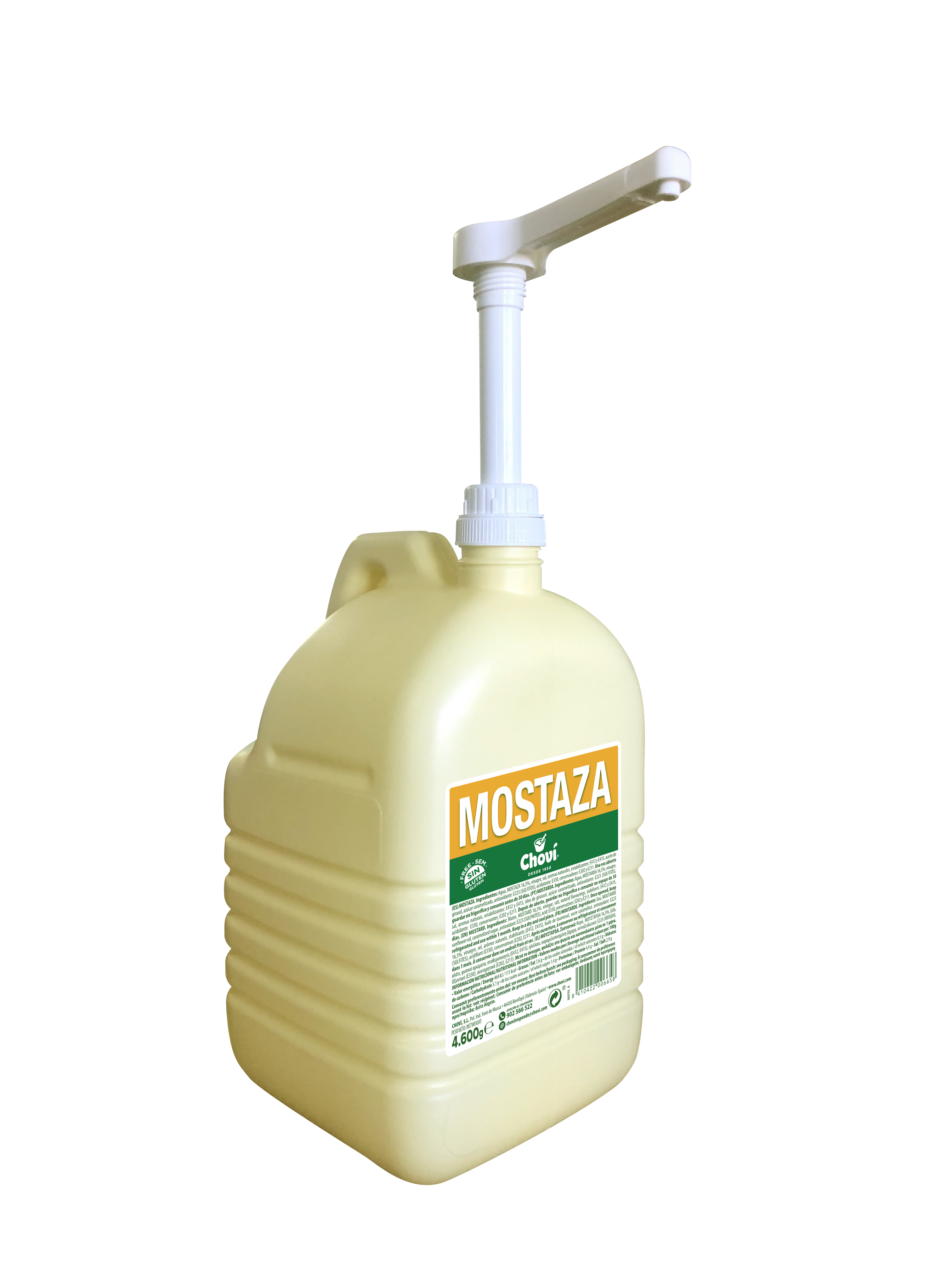MOSTAZA 4,60L CHOVI