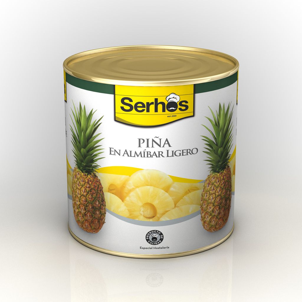 PIÑA ALM. LATA 3 KG P.E. 1,79 KG SERHOS
