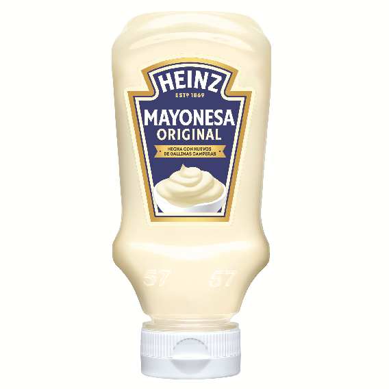 MAYONESA BOCABAJO 220ML HEINZ