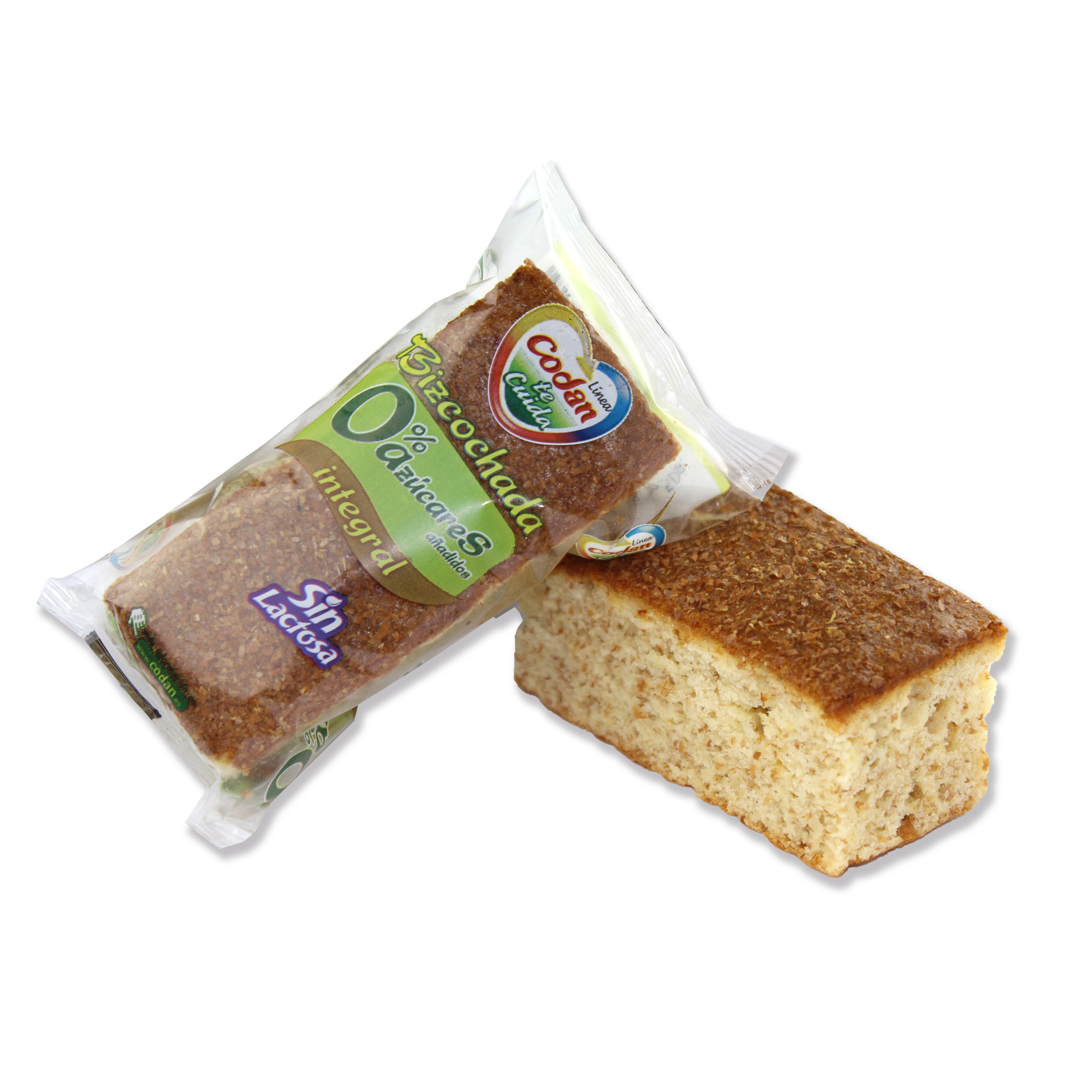 BIZCOCHADA INTEGRAL S/AZUCAR (42U)  1.9K