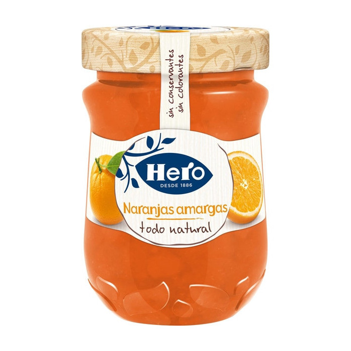 CONFITURA NARANJA AMARGA 365 GR HERO