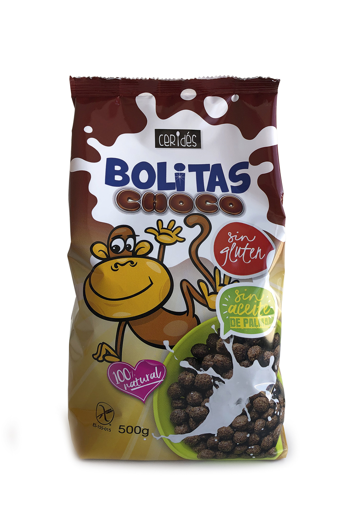 CEREALES BOLAS CHOCO 500GR CERIDES
