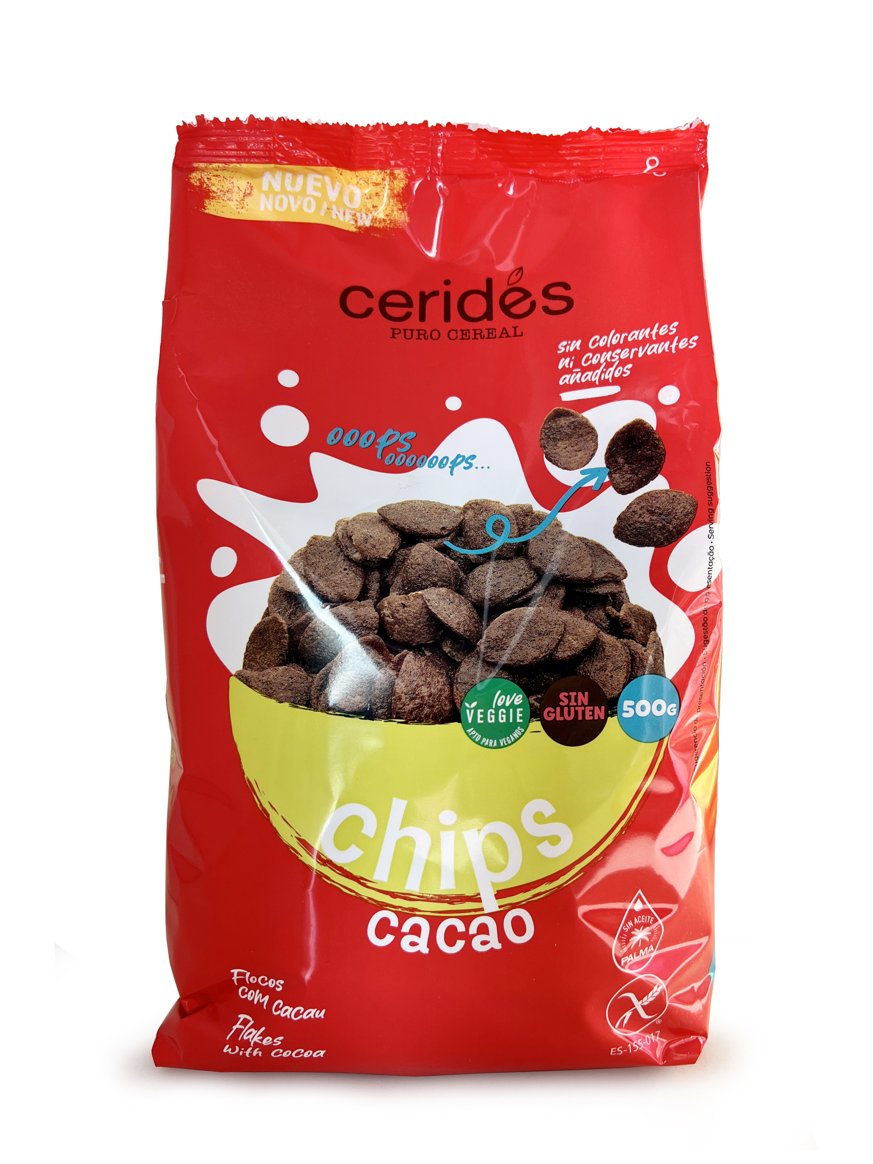 CEREALES PETALOS CHOCO 500GR CERIDES