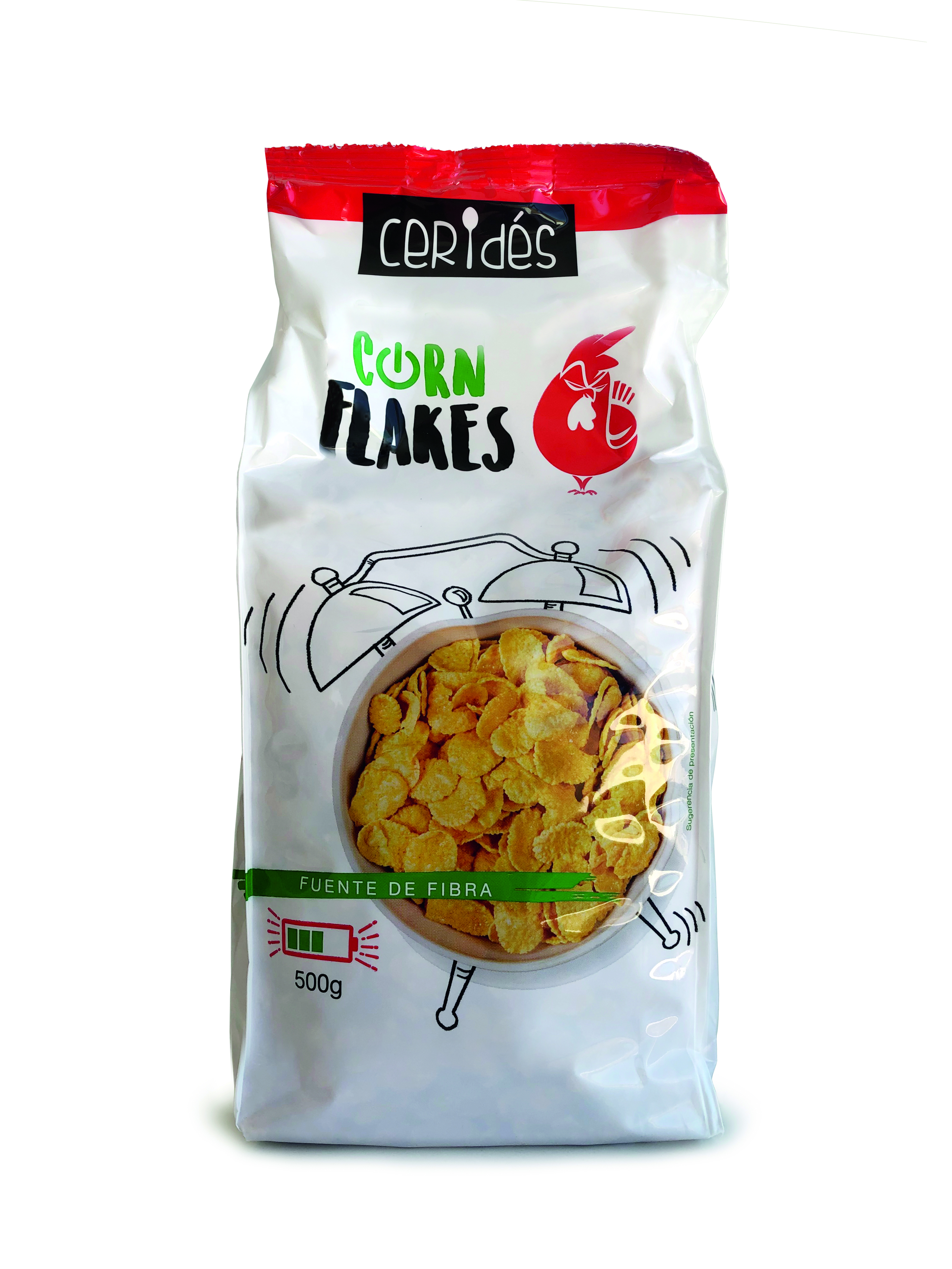 CEREALES CORN FLAKES 500GR CERIDES