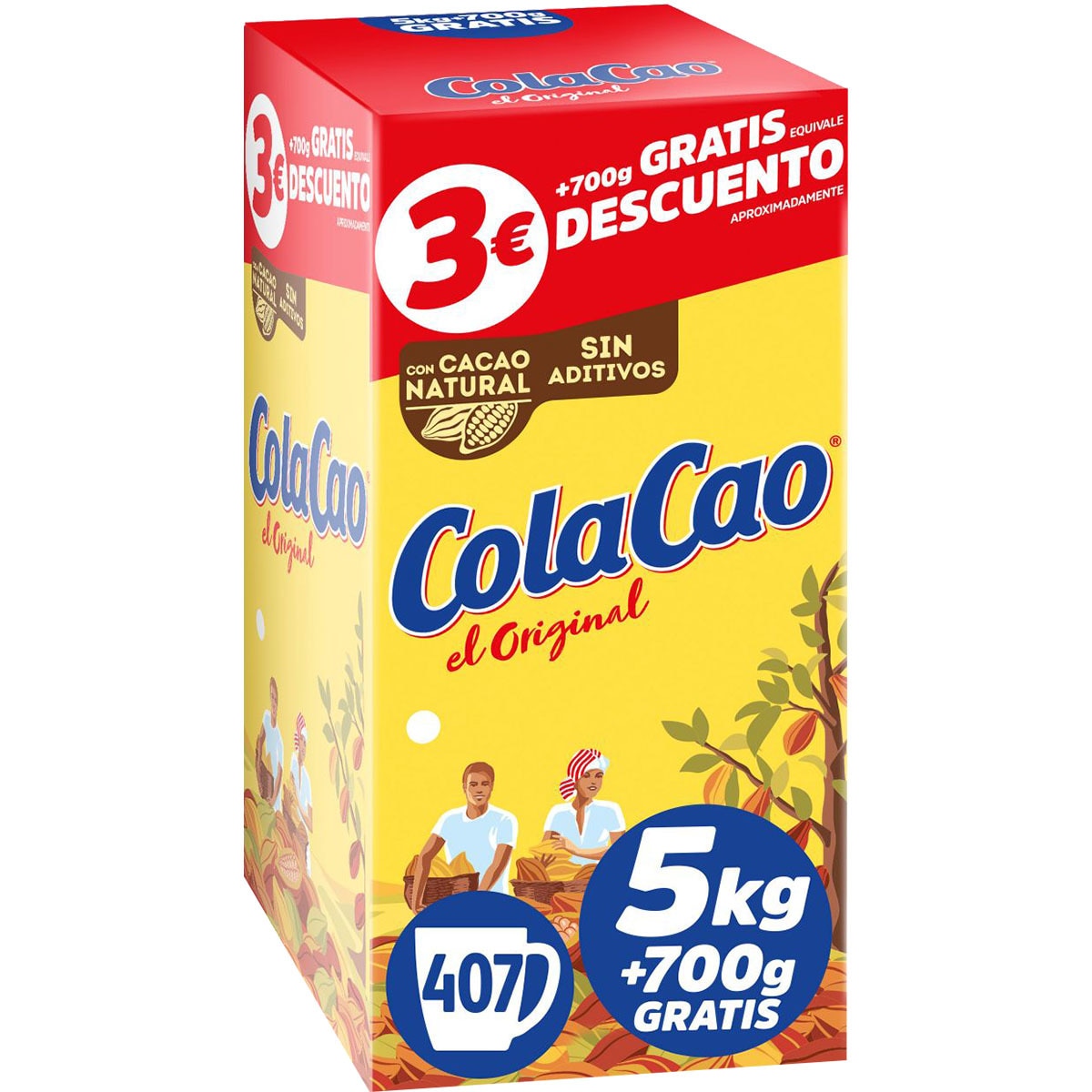 COLA CAO 5 KGS.
