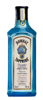 GIN BOMBAY ZAFIRE 0,70 L. (43º)