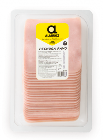 PECHUGA PAVO SAND. LONCH. 500GR ALMIREZ