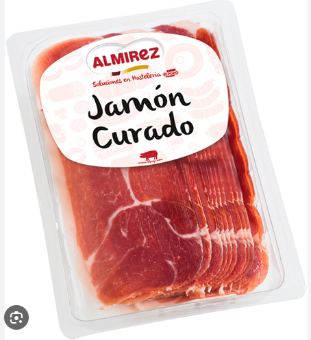 JAMON CURADO LONCH. 500GR ALMIREZ