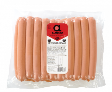 SALCHICHAS FRANKFURT HOT DOG BANDEJA 1KG