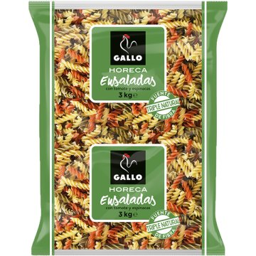 ESPIRALES/HELICES TRICOLOR 3KG GALLO