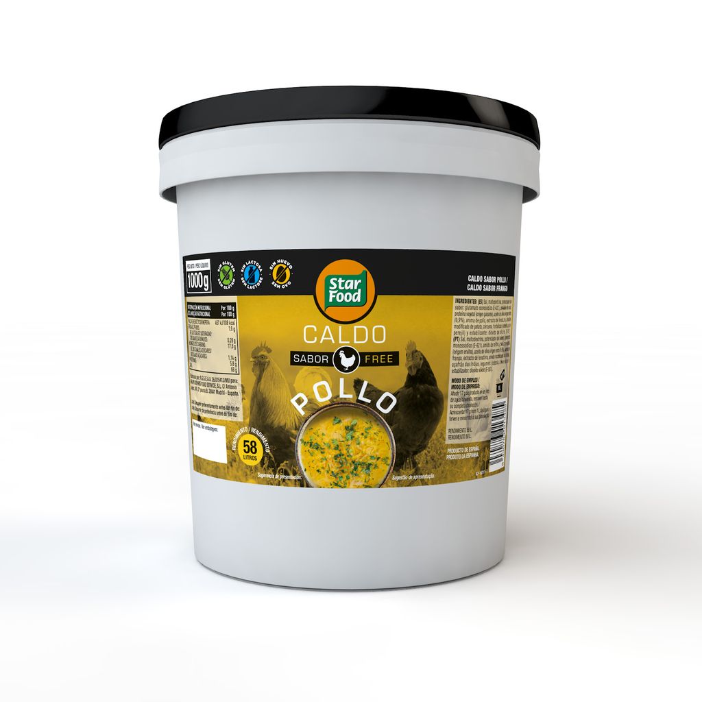 CALDO POLLO 1 KG STAR FOOD SIN GLUTEN