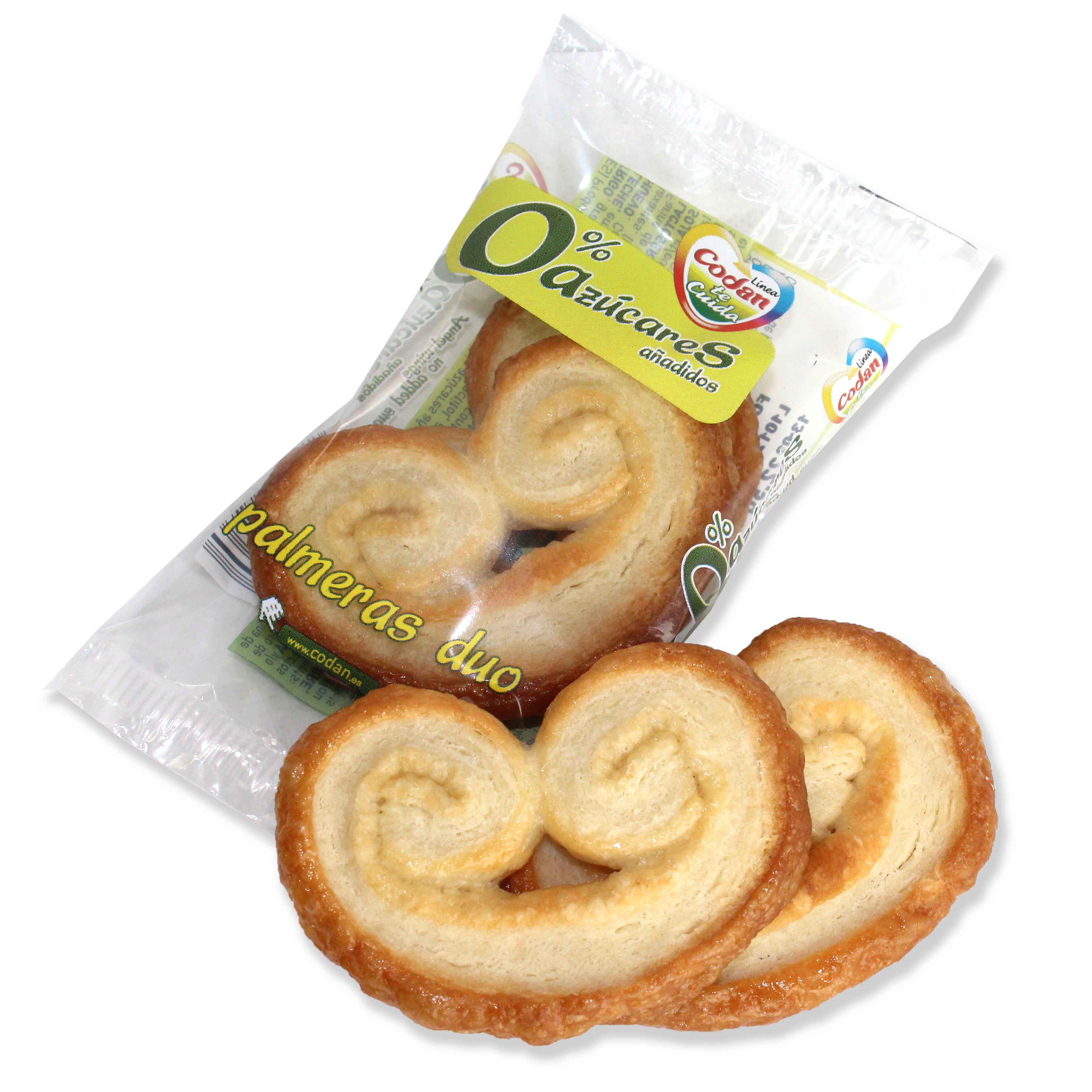 PALMERAS 0% ENV. 75 UD X 2 PZ X 1,58 KG CODAN