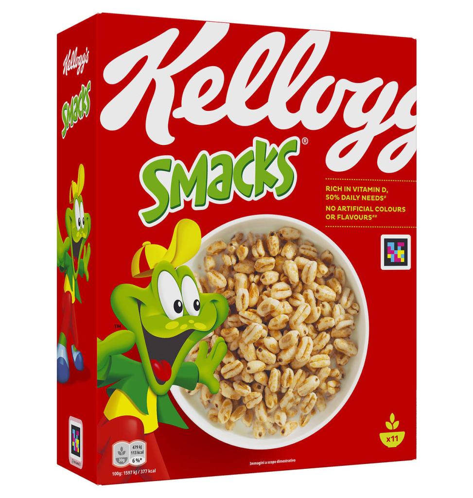 CEREALES SMACKS 330 GR.KELLOGG'S
