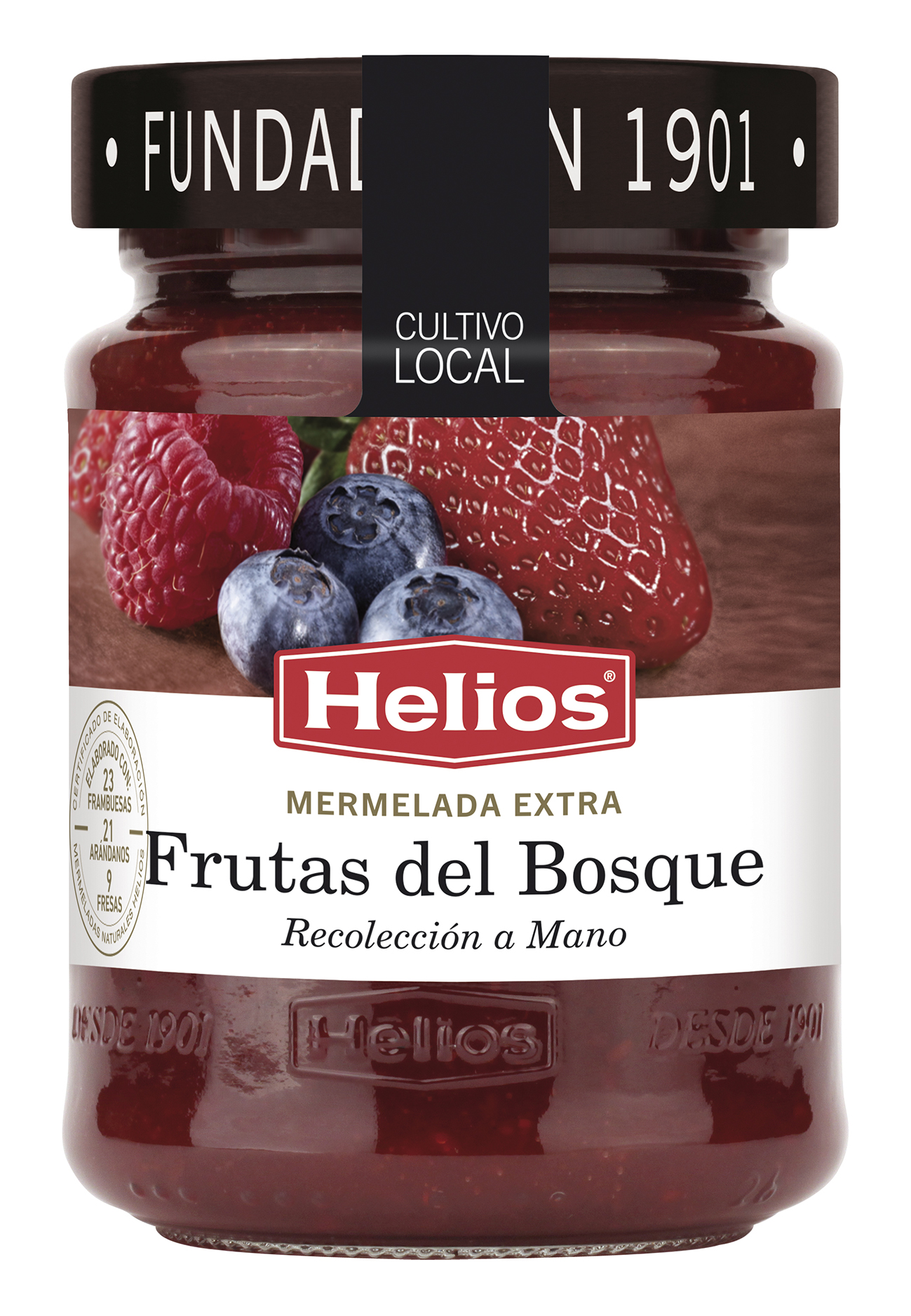 MERMELADA FRUTAS DEL BOSQUE FRASCO 340 G